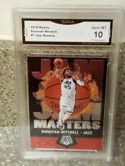 DONOVANMITCHELL 2019 PANINI MOSAIC #7JAM MASTERS CERTIFIED MINT 10