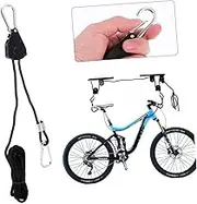 DIYEAH 4Pcs Adjustable Metal Ratchet Rope Hanger Set Internal Gears Secure Plant Lighting to Load Capacity Easy Use for Indoor Outdoor