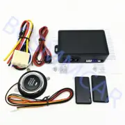 Car One-Key Engine Start Stop Push Button Anti-Theft System Remote Start 12V