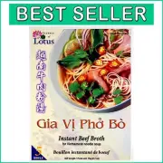 Gourmet Instant Beef Pho Soup Pack - Authentic Flavor, Made in USA - 12 Servings