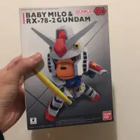 在飛比找蝦皮購物優惠-Baby milo & RX-78-2 gundam 初鋼 