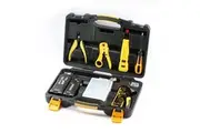 SPROTEK 8 Piece Network Installation Kit with Storage Case. Includes Punch Down