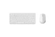 Rapoo 9010M Multi-mode Wireless Keyboard & Mouse Combo - White