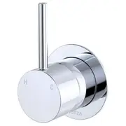 Kaya Up Wall Mixer, Small Rnd Plate
