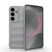 For Samsung Galaxy S25+ Plus Case, Wavy Shielding Cover, Grey