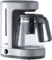 Zojirushi Zutto 5-Cup Drip Coffee Maker Compact Design Silver EC-DAC50