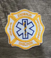 Enderlin Sheldon First Responder Patch NEW