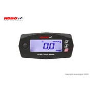 KOSO Mini 4 - Speed and operating time meter, black