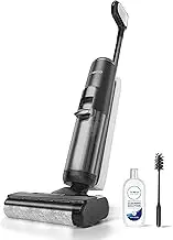 Tineco Floor ONE S5 Smart Cordless Wet Dry Vacuum Cleaner and Mop for Hard Floors, Digital Display, Long Run Time, Great for Sticky Messes and Pet Hair, Space-Saving Design