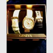 Geneva Watch Set~BEAUTIFUL!~