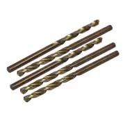 3.8mm Drilling Dia HSS Cobalt Metric Spiral Twist Drill Bit Rotary Tool 5pcs