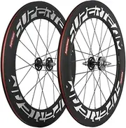 Superteam 88mm Carbon Clincher Fixed Gear Bike Wheelset 23mm Single Speed Wheel