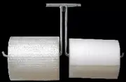 12" Double Arm Wall Mount Bubble Wrap® Bubblewrap Foam Cushioning Roll Dispenser