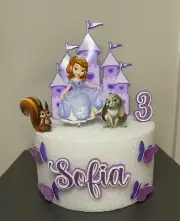 Sofia at first cake topper / Sofia at first / Sofia at first Birthday party