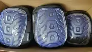 5 Pairs of AmazonBasics Professional Gel Cushion Knee Pads, Clear