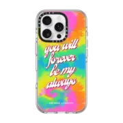 iPhone 16 Pro Clear Case MagSafe Compatible Love in colors case