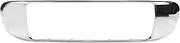 License Plate Surround Trim, Sliver Scratchproof Rear License Plate Frame, Gloss Sturdy Bumper Cover for Vehicles R60 2010‑2016