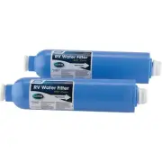 Camco In-Line RV Water Filter, (2-Pack) 40045 Camco 40045 014717400459 100 mic