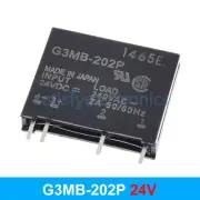 10PCS NEW G3MB-202P DC-AC PCB SSR In 24V DC AC 2A Out 240V Solid State Relay