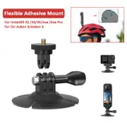 Flexible Adhesive Base Helmet Mount for Insta360 X2 /X3/X4 DJI Action Camera