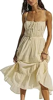 [ForeMode] Summer Deep V Neck Bohemian Women Mini Short Dress Backless Beach Boho Dress