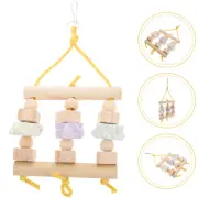 Parrot Chew Toy Small Bird Cage Bunny Toys Stands for Parrots