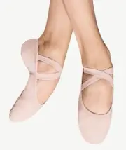 BLOCH Womens "Performa" Stretch Canvas Ballet Shoes - Size 6D