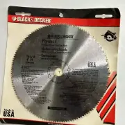Black & Decker 7-1/4 inch Saw Blade Plywood Blade Brand New