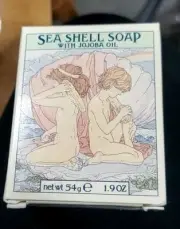 Crabtree & Evelyn Sea Shell Soap with Jojoba Oil 1.9 oz In Box 1986 Made in USA