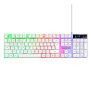 Professional Gaming Keyboard Liquids Backlit Computer Gaming Keyboard Mechanical