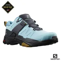 在飛比找PChome24h購物優惠-SALOMON 女 X ULTRA 4 GTX 低筒登山鞋 