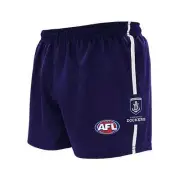 Fremantle Dockers AFL Mens Replica Home Shorts by Sporting House