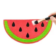 Catzon Silicone Makeup Brush Cleaning Mat with Suction Cups-Popsicle-Watermelon