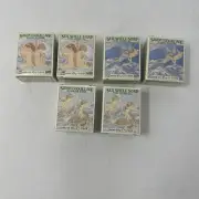 1990 Crabtree & Evelyn w/ Jojoba Oil 6 Seashell Shaped Soap Bars NOS