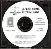 IN THE NAME OF THE LAW - 12 Shows Old Time Radio MP3 Format OTR 1 CD