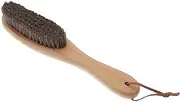 HYTROVE Coat Brush for Garment Cleaning Lint Remover Suit Brush with Horsehair for Gentle Horse Grooming