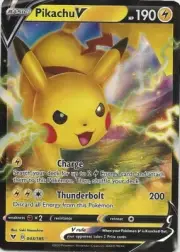 PIKACHU V 43/192-VIVID VOLTAGE Pokemon- ULTRA RARE HOLO -MINT- PACK FRESH