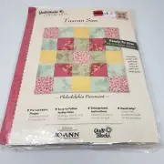 JoAnn Tuscan Sun Monthly Quilt Block #3 2006 Philadelphia Pavement Vintage New