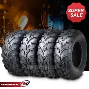 WANDA UTV ATV Tires 25x8-12 Front & 25x10-11 Rear /6PR P373 Lit Mud