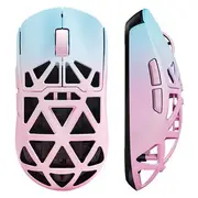 MCHOSE AX5 Pro Max Magnesium Alloy Wireless Mouse Pink Blue