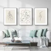 Faces 3 sets Poster Prints