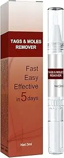 Wart Remover Liquid | Fast-Acting Flat Wart Removal Pens | Mole Skin Dark Spot Warts Remover Solution, Skin Tags Removal Liquid for Common Warts, Corns Pisole