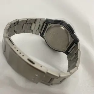 CASIO 卡西歐 十年電力雙顯錶 銀色電子復古鋼錶 AW-80D-1A (錶面未撕膜)