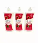 3 x St. Ives Repairing Body Lotion Cranberry and Grapeseed Oil 600 ml
