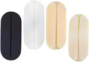 [Generic] 4pcs Silicone Shoulder Protectors Non Slip Strap Cushions for Women Comfortable Padding to Prevent Straps From Sliding for Everyday Use Skin Tone Light Skin Tone
