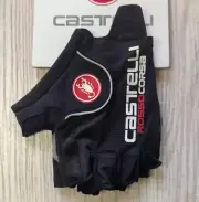 Cycling Gloves CASTELLI ROSSO CORSA PRO Black Size M