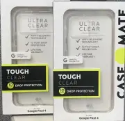 Case-Mate Tough Hybrid Series 2 Cases for Google Pixel 4 Clear (Bundle offer)