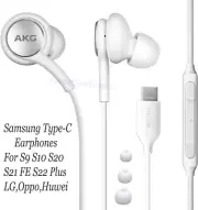 SAMSUNG AKG Type-C USB C Earphones S10+ Note 9 S20 Ultra S21 FE S22 Plus Earbuds