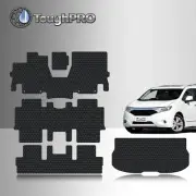 ToughPRO Floor Mats Full Set Black For Nissan Quest All Weather 2011-2015 (for: Nissan)