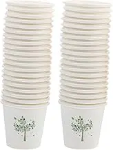 HOLIDYOYO 500Pcs Paper Bathroom for Parties Bulk Washable with Tree Pattern for Home Weddings and Events